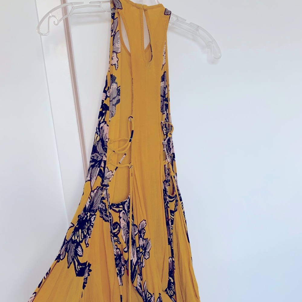 Free People yellow sundress